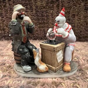 Emmett Kelly Jr. Signature Miniature Collection "Misfortune” w/box, excellent